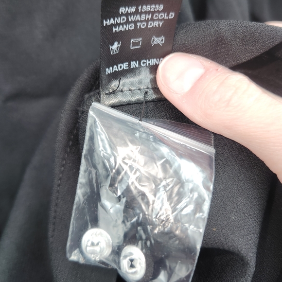 Pomander Palace Selena Black Blouse XS - Picture 5 of 7